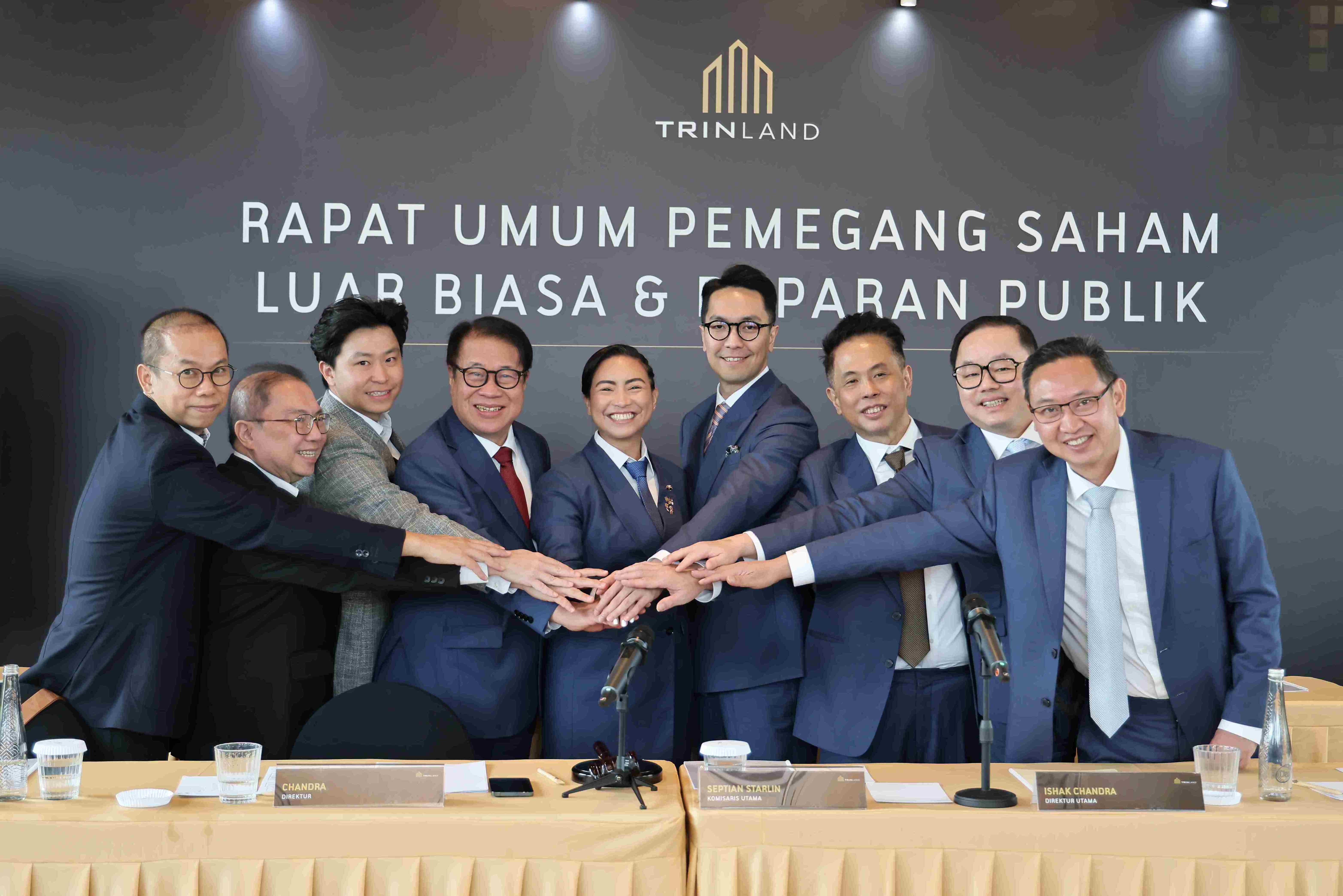 TRINLAND Siapkan Ekspansi Strategis Green Development di Logistic Park, Data Center dan Ultra Luxury Hospitality